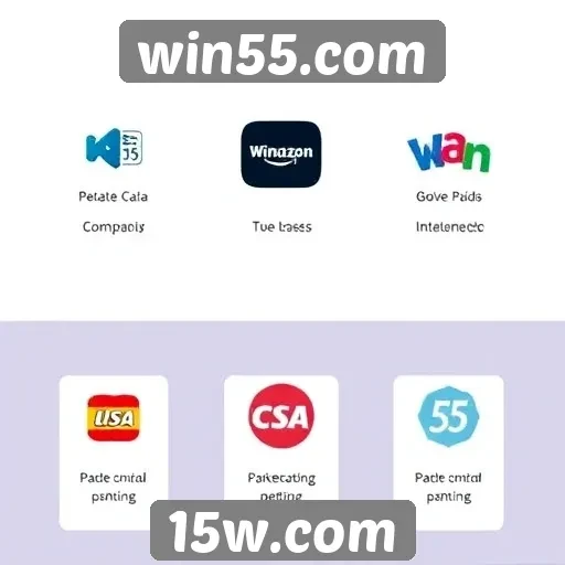 Métodos de pagamento disponíveis no win55.com