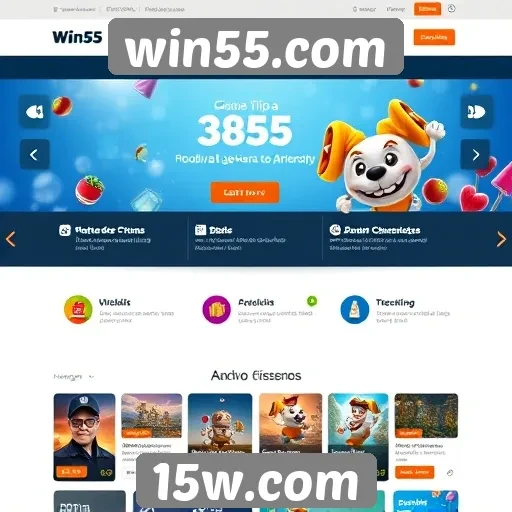 Avaliação da interface do usuário do site win55.com